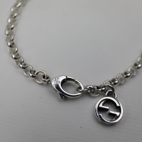 GUCCI  Bracelet Double G interlocking - Picture 4 of 9
